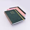 PU Leather Notebook with Wire-O Binding